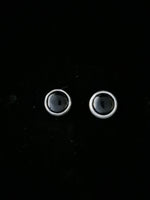 Black Tourmaline Studs