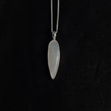 White Moonstone Talon Pendant