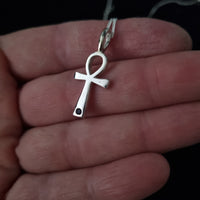 Ankh with Black Sapphire