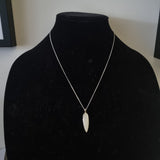 White Moonstone Talon Pendant