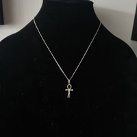 Ankh with Black Sapphire